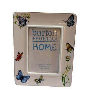 Burton + Burton Wings Of Grace Butterfly Picture Frame New In Box